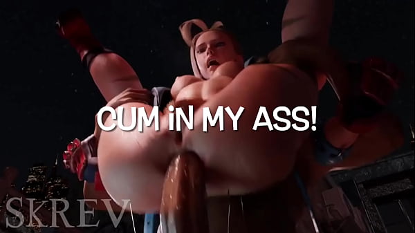 Vídeo remix de hentai anal com música fodendo minha bunda na câmera